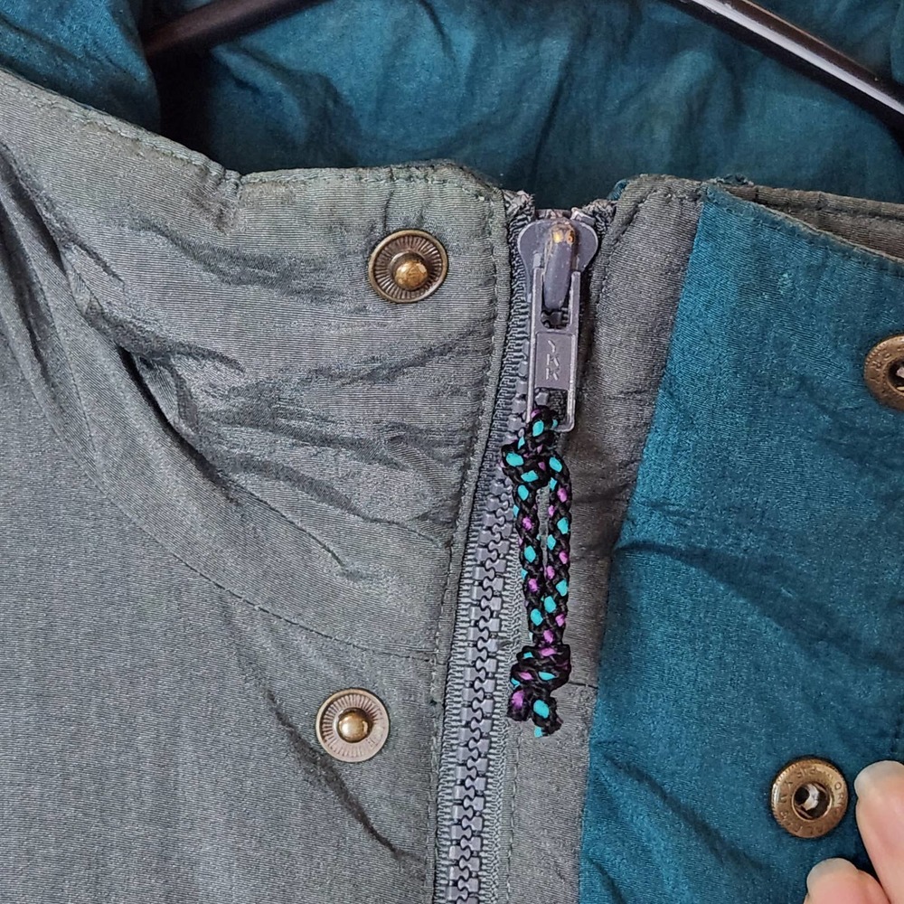 VTG. LL Bean Flannel‎ Lined 2x Parka Chore Work Jacket Coat - Picture 6 of 11